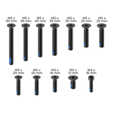 Replacement - PRO Screw Set Black